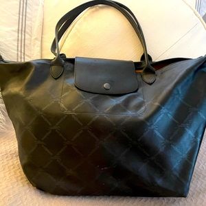 Longchamp leather tote